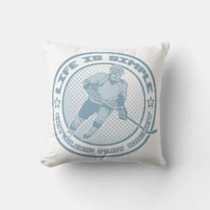Mangez le coussin personnalisable d'hockey de jeu