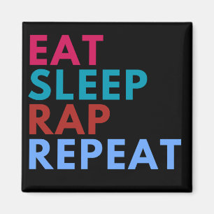 Mangez le rap du sommeil Répéter le aimant de l'Ar