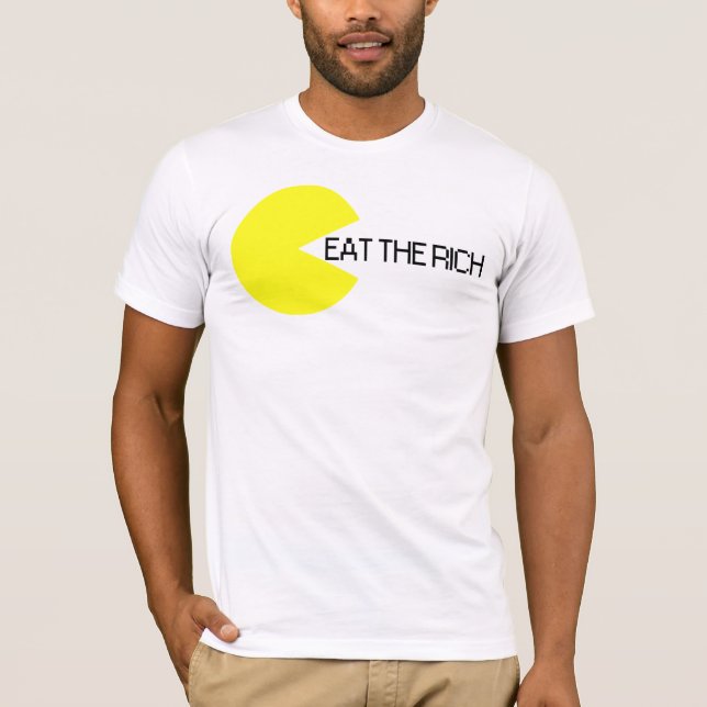 Mangez Le T-shirt Riche (Devant)