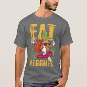 Mangez Légume Végans Véganisme Végétarien T-shirt