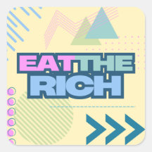 Mangez les autocollants Vibe Rich 90s