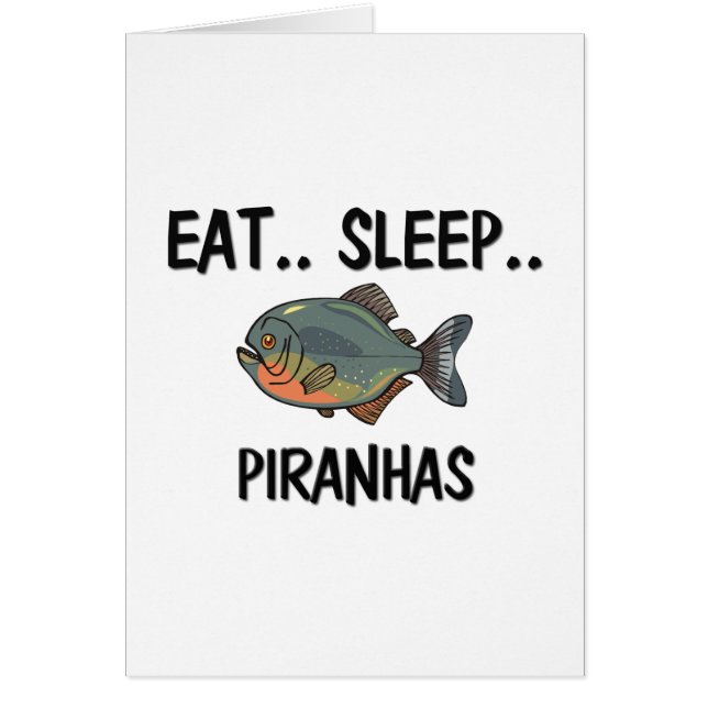 Mangez les PIRANHAS de sommeil (Devant)