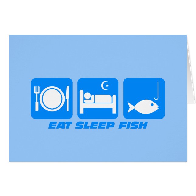 mangez les poissons de sommeil (Devant horizontal)