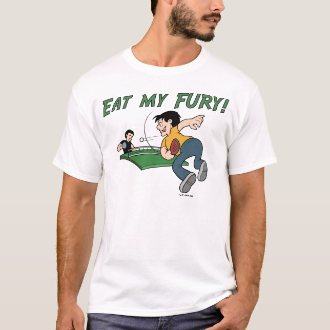 Mangez mon T-shirt de fureur (Devant)