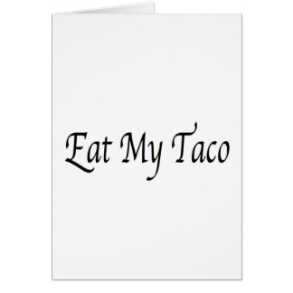 Mangez mon taco