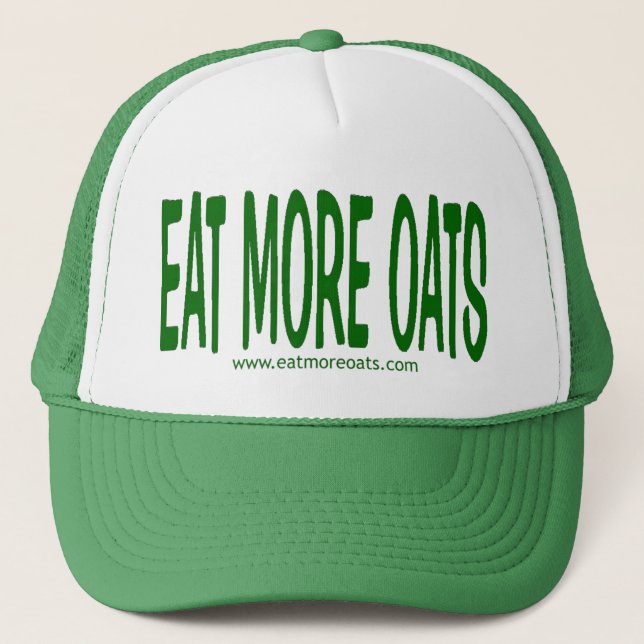 Mangez plus de casquette d'avoine (Devant)