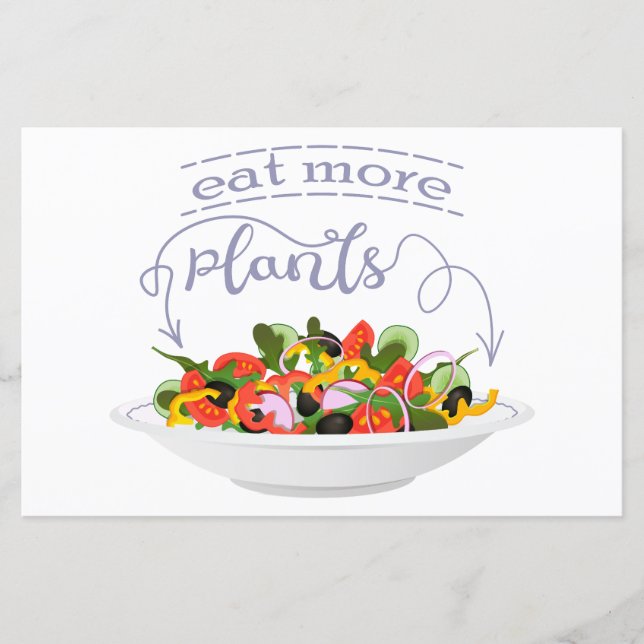Mangez plus de plantes frais motivation salade let (Devant)