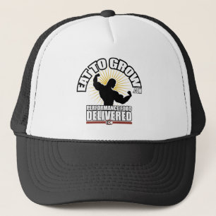 Mangez pour élever le casquette de camionneur