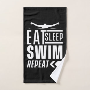 Mangez Sleep Swim Répéter