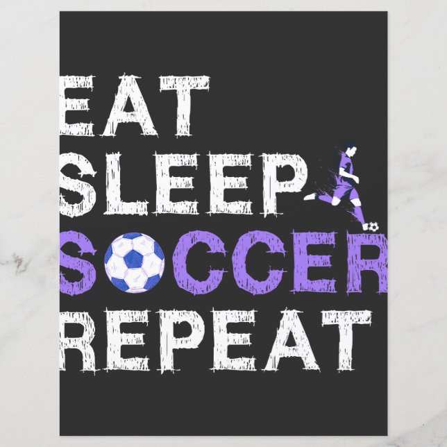 Mangez+Sommeil+football+Répéter (Devant)