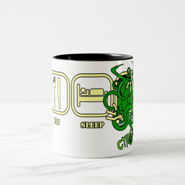 Mangez - sommeil - la tasse de Cthulhu (Centre)