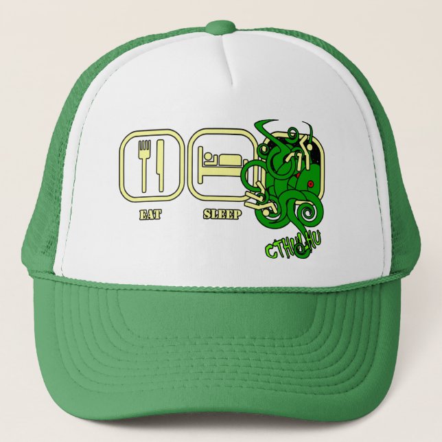 Mangez - sommeil - le casquette de Cthulhu (Devant)