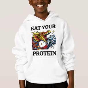 Mangez vos protéines – Chevalier épique mangeant u