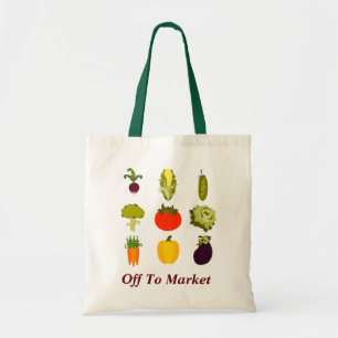 Mangez votre sac d'épicerie de légume