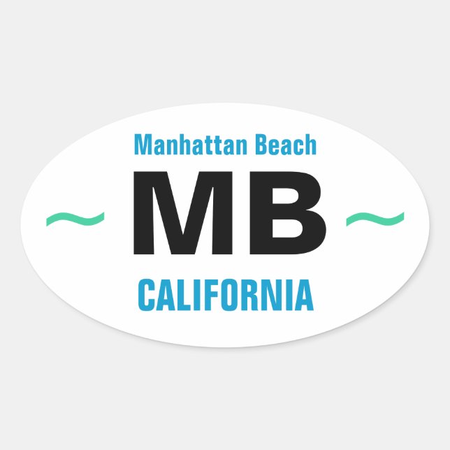 MANHATTAN BEACH stickers (4) (Devant)