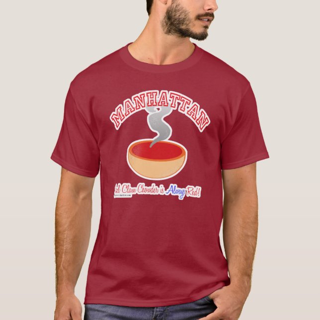 Manhattan Chowder War T-shirt (Devant)