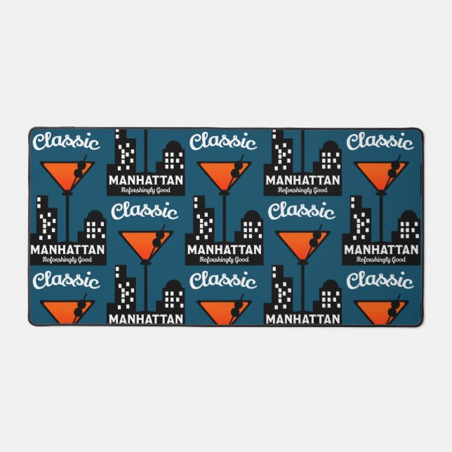 Manhattan Cocktail Wall Art (Recto)