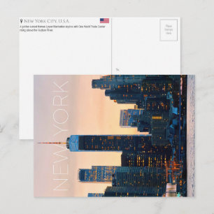 Manhattan, New York, États-Unis Carte postale de v