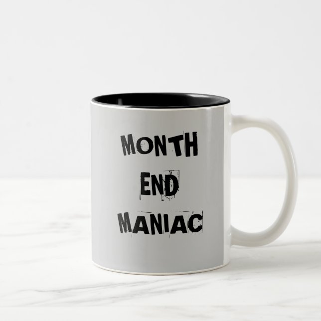 Maniac de fin de mois - Mad Comptable Mug (Droit)