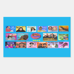 Manie Musicale 2024 tous les artistes autocollant