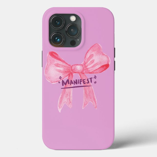 Manifest Magic - Pink Ribbon Dream Coque (Verso)