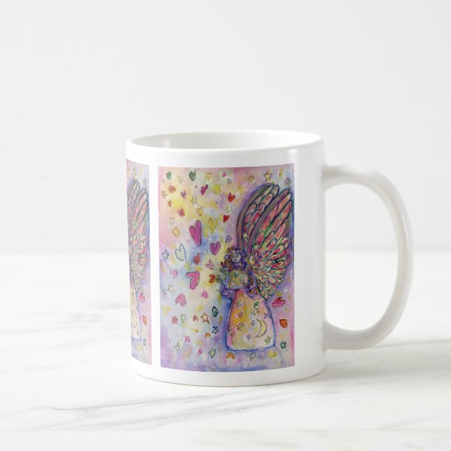 Manifestation Universe Angel Art Café Mug ou Coupe (Droite)