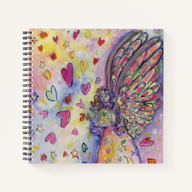 Manifestation Universe Angel Art Journal Carnet (Devant)