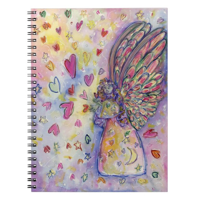 Manifestation Universe Angel Art Journal Carnet (Devant)