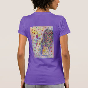 Manifestation Universe Angel Art T-Shirts femmes