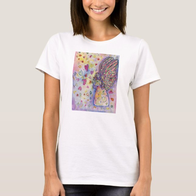 Manifestation Universe Angel Art T-Shirts femmes (Devant)