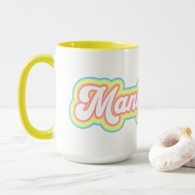 Manifeste Mug, Manifeste Mug De Café, Boss (Avec donut)