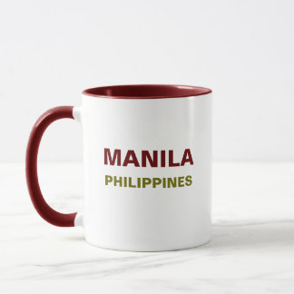 Manille Philippines Café Mug