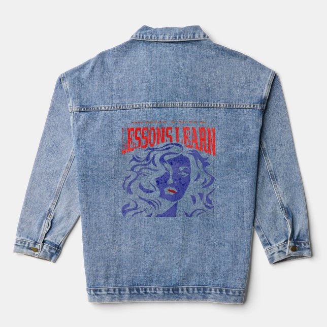 MANIPULATE FEMME : LEÇONS APPRISES VESTE EN JEAN (Verso)