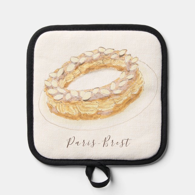 Manique Aquarelle Paris-Brest (Recto)