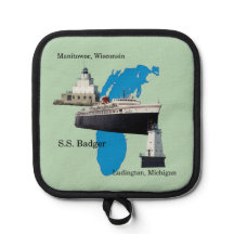 Badger Lake Michigan couleur arrière - plan change