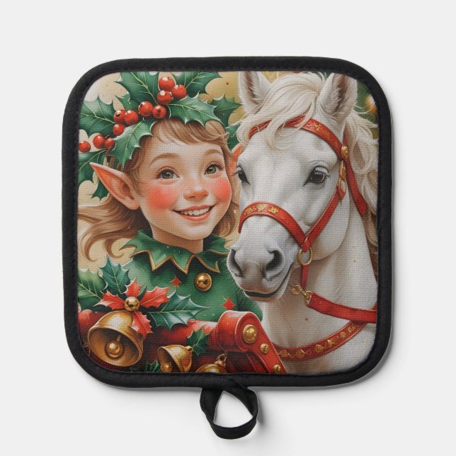 Manique Bells Holly et Horse Christmas Elf (Recto)