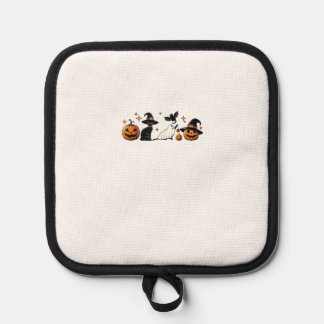 Manique Black Cat Halloween Pumpkin Boo Ghost Witch Spooky