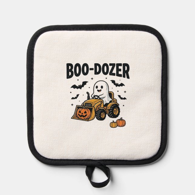 Manique Bulldozer fantôme de Halloween Boo-Dozer Design_1 (Recto)