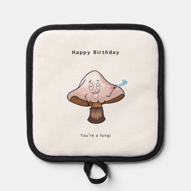 Manique C'est ton anniversaire de champignon (Recto)