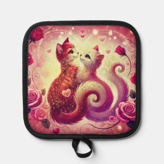 Manique Chats Pussy Rose Chandelle Parfumée