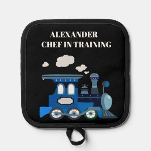 Manique Chef en formation noir et bleu