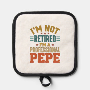 Manique Chemise de retraite professionnelle Pepe typograph
