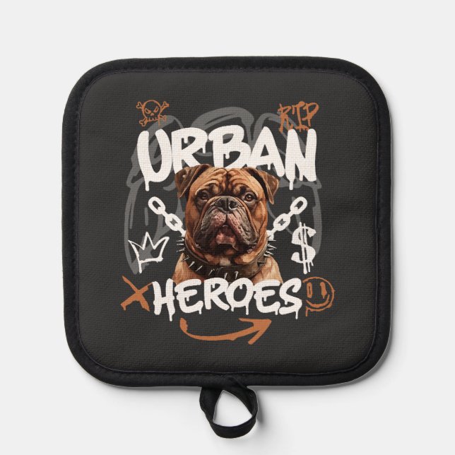 Manique Chien des Héros Urbains (Recto)