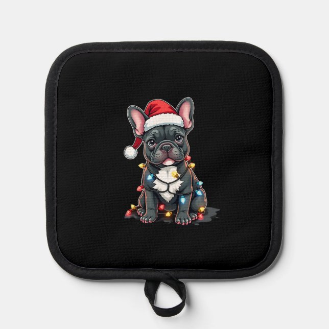 Manique Christmas Dog French Bulldog Xmas Frenchie 3 (Recto)