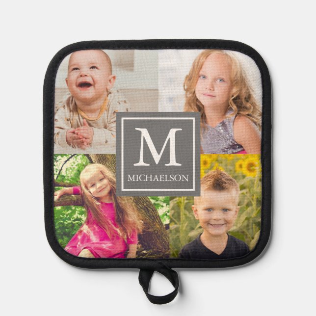 Manique Collecte de photos familiales Four Mitt et Pot Hol (Recto)