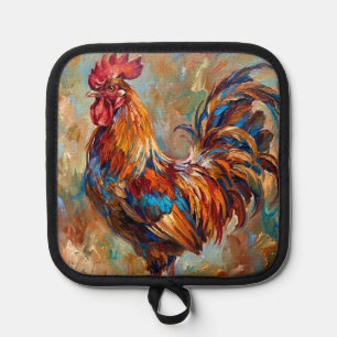 Manique Coq Coloré