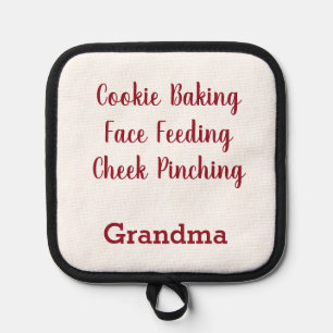Manique Cuisine Baking Face Nourriture Chek Pinching Grand