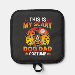 Manique Déguisement drôle de papa chien sorcière Beagle Ha