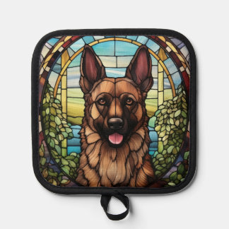 Manique Détenteurs de Pots de Chien Berger Belge