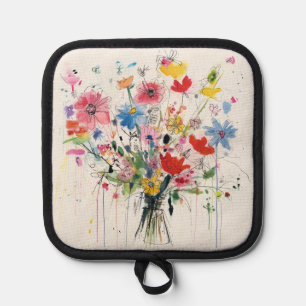 Manique Fantaisiste floral, cottage core fleuri,